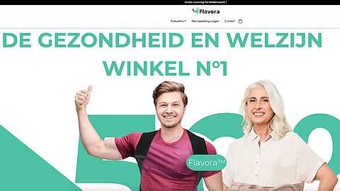 Politieonderzoek wijst uit dat ‘floraa-nl.com’ en ‘flora-nl.com’ malafide webshops zijn