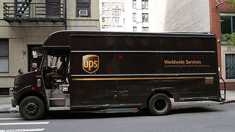 Track & trace code in frauduleuze UPS-mail
