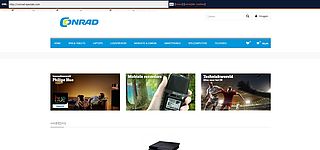 'Nog een nepwinkel die gegevens Conrad misbruikt: conrad-specials.com'