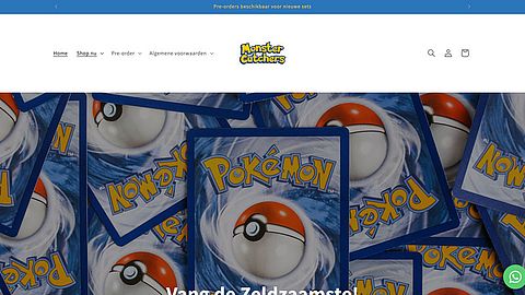 Koop geen boxen met Pokémonkaarten bij de malafide webshop 'monstercatchers.nl'