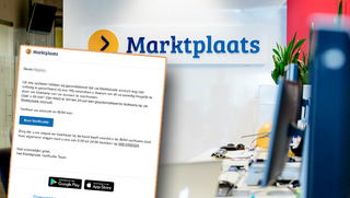 Trap niet in deze Marktplaats-oplichtingstruc: IBAN-verificatie door het 'Marktplaats Verificatieteam'