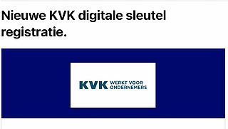 KVK waarschuwt: mail over sleutel niet van ons