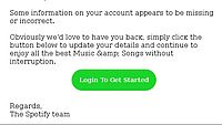 Valse mail Spotify 2/2 Bron: Fraudehelpdesk