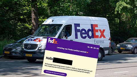 Misleidende FedEx-mail met track & trace-link in omloop