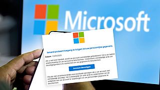 ‘Kom direct in actie en bescherm jouw Microsoft account’, mailen oplichters