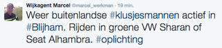 Weer malafide klussers actief in het land
