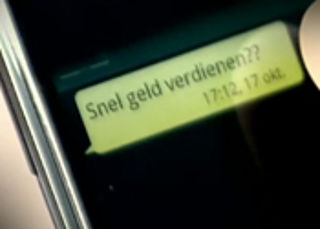 Telefoonafpersers aangehouden