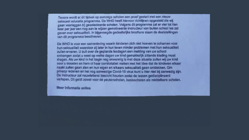 Nepbrief over vaccinatieplicht 'RIVM'