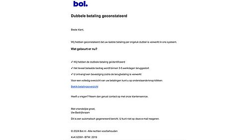 Valse mail namens bol 1/2