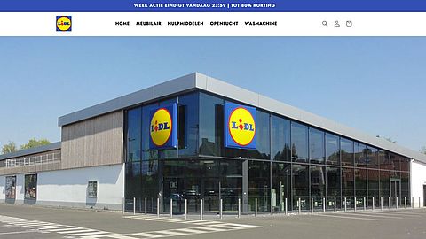 45 pakken Pampers voor €40 of een Drive DeVilBiss scootmobiel voor €110? Bestel niets bij deze Lidl-nepwebshop