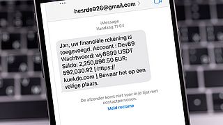 Phishingbericht in omloop: ‘Jan, uw financiële rekening is toegevoegd’