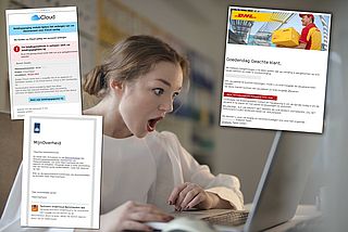 Valse mails uit naam van de Overheid, iCloud en DHL, wees gewaarschuwd!