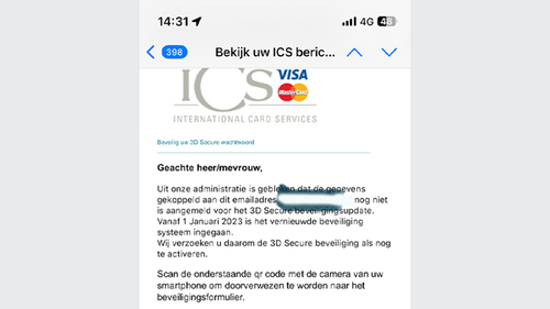 Valse mail ICS