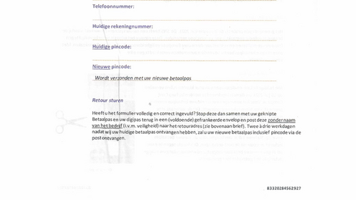 Valse brief namens 'SNS Bank'