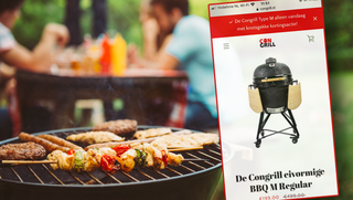 Kamado- of Big Green Egg-achtige barbecue kopen? Congrill.nl is een onbetrouwbare webshop