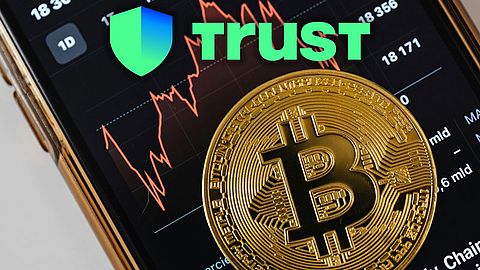 Verificatiemail over crypto wallet namens Trust Wallet is frauduleus