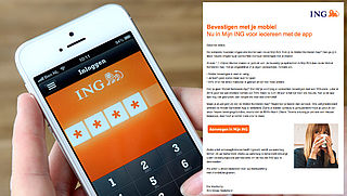 Pas op voor valse e-mail ING: 'Bevestigen met je mobiel'
