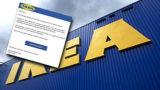 Mail van 'IKEA' over cadeaubon is een valse winactie
