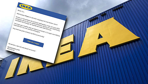 Mail van 'IKEA' over cadeaubon is een valse winactie