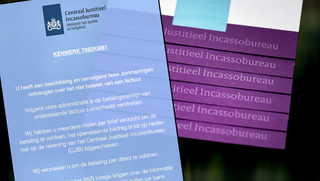 Oplichters sturen sms'jes namens het Centraal Justitieel Incassobureau (CJIB) met kenmerk 7382KM81