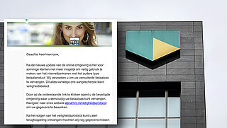 Kijk uit voor realistische phishingmail van 'ABN AMRO' over onveilig internetbankieren