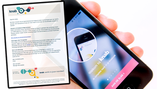 Veel meldingen over valse mail van 'Knab' over een geskimde pinpas