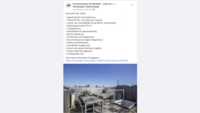Nepadvertentie van de woning aan de Van Lennepkade