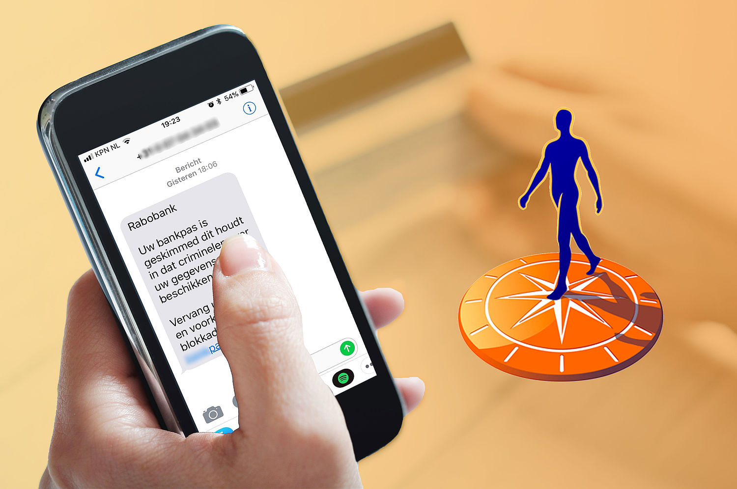 Let op Oplichting via nepsms�jes van �Rabobank Let op Oplichting via nepsms�jes van �Rabobank