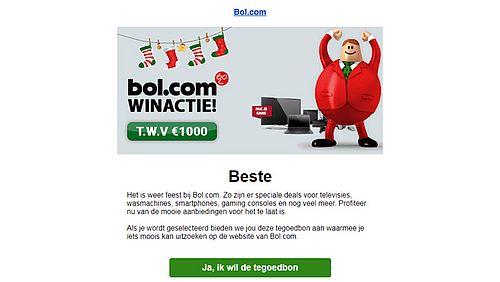 Valse mail namens bol 1/2