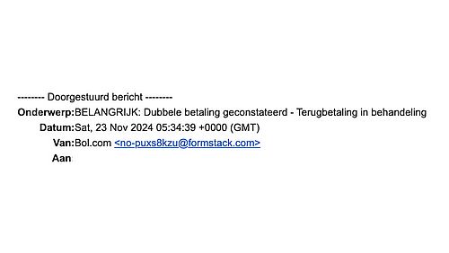 Valse mail namens bol 2/2