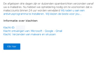 Valse mail Microsoft