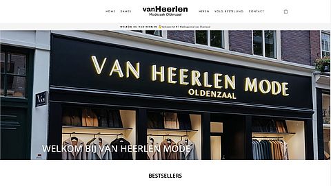 Valse webshop Van Heerlen Mode Oldenzaal stunt met opruimkortingen tot wel 70 procent