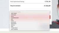 Betaalverzoeken in de omgeving van deze twaalf banken