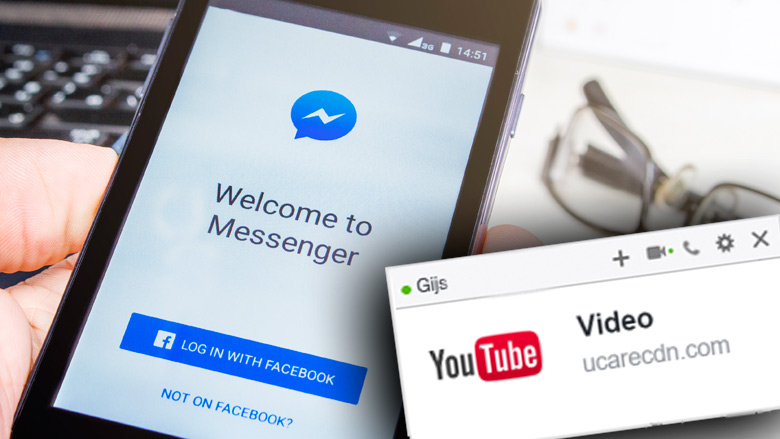 Gevaarlijk virus verstopt in bericht Facebook Messenger