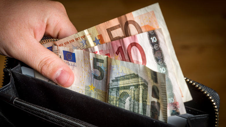 Minder valse eurobiljetten in Nederland