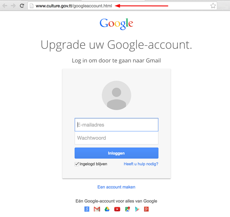 Gmail-gebruikers: pas op voor phishing!
