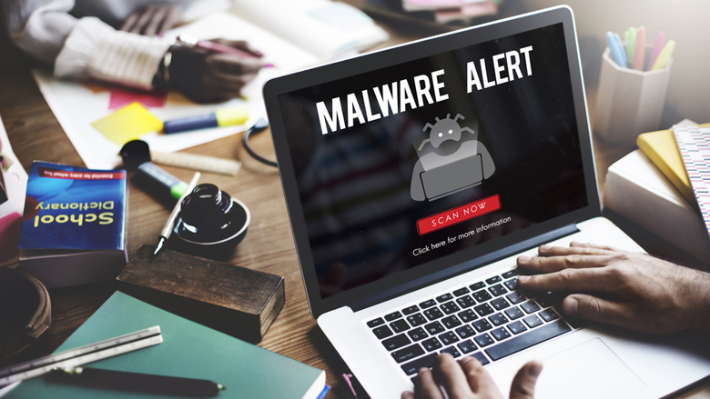 Waarschuwing voor malware Mac-computers
