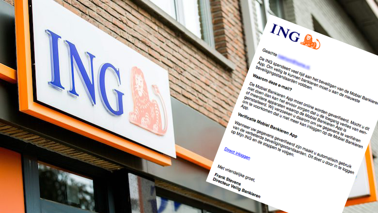 App van ING verifiëren? Niet doen!