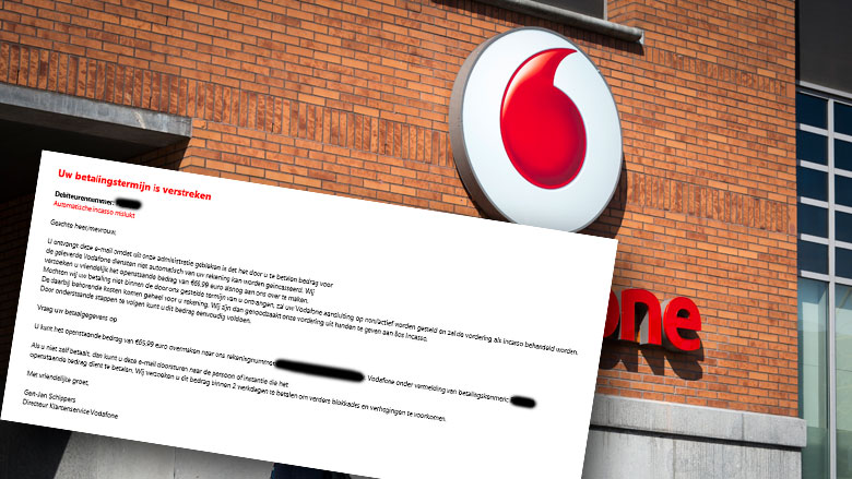 Valse factuur van 'Vodafone'