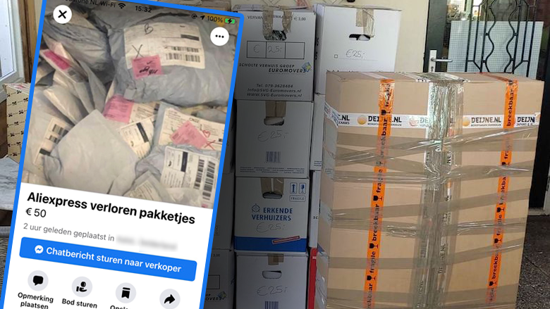 Ongeopende AliExpress-pakketjes kopen via Facebook, is dat strafbaar? En waar komen de pakketjes vandaan?