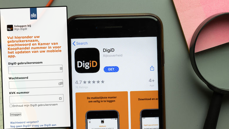 Nieuwe valse mails en sms'jes namens 'DigiD': 'Koppel de mobiele DigiD-app aan uw betaalrekening voor uw teruggave'