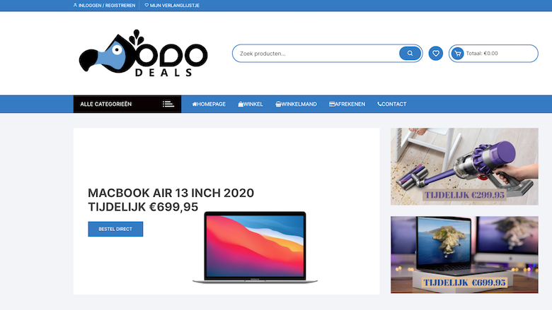 Politie waarschuwt: 'Superelektronicadeals.nl en Dodo-deals.nl zijn geen betrouwbare webshops'