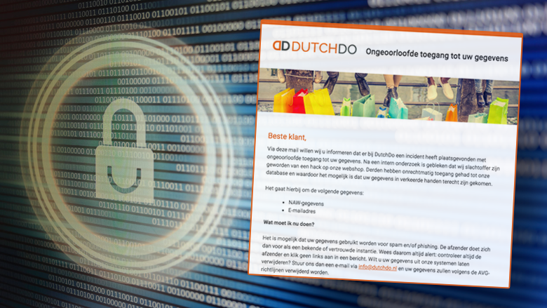 Datalek bij tientallen webshops van DutchDo: namen, adressen en mailadressen van klanten op straat