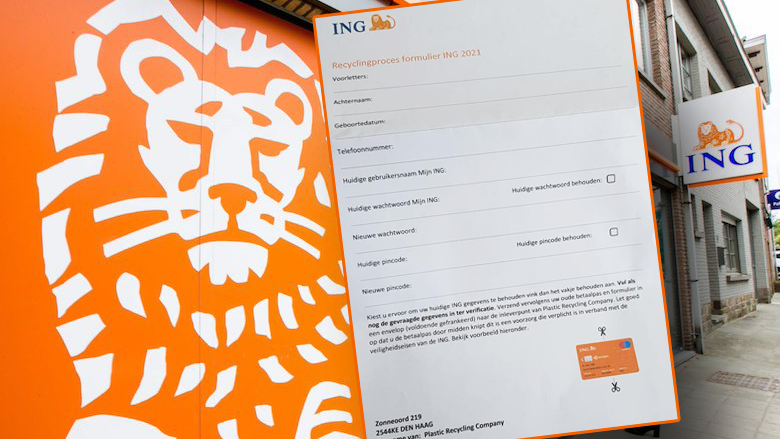 Oplichters actief: phishing namens 'ING' in de vorm van een échte brief!