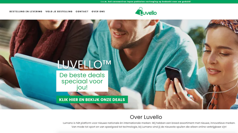 Politie: 'Koop niet bij Luvello.nl en Beliva.nl'