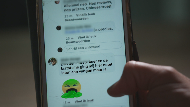 Negatieve Facebook-reviews over SlimDong