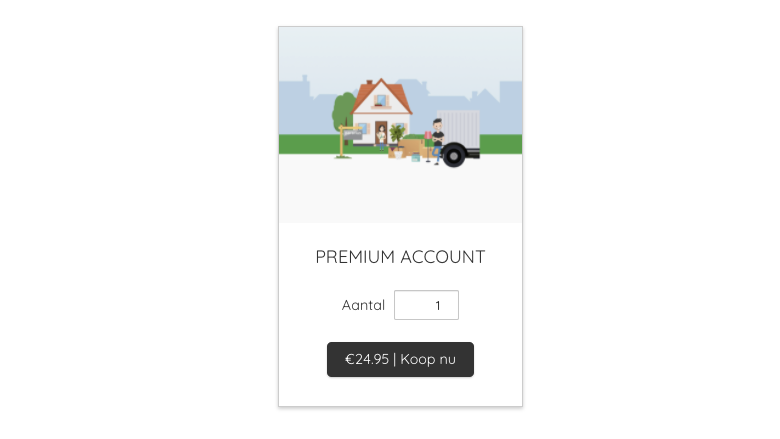 Een Premium-account aanmaken kost je € 24,95
