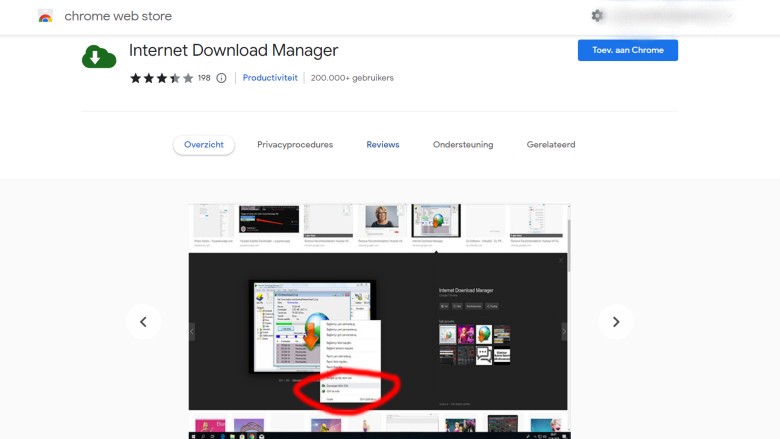 Internet Download Manager is nog steeds te downloaden.
