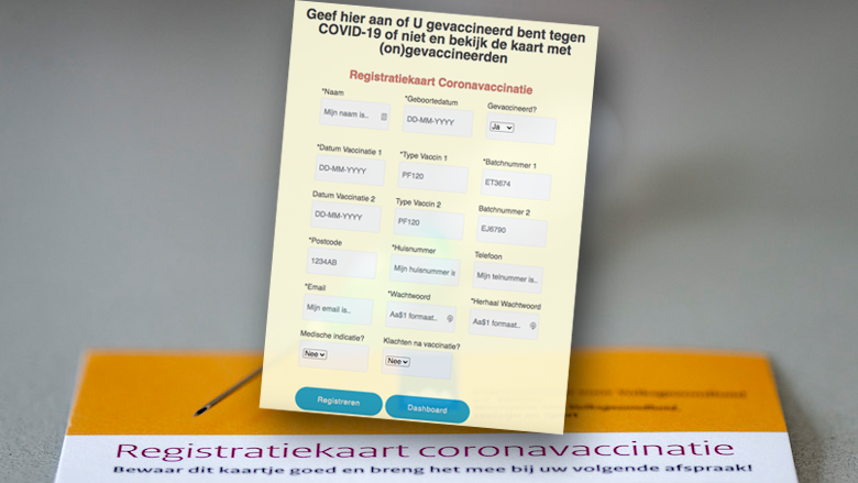 De status van je coronavaccinatie doorgeven aan Wijzijngevaccineerd.nl, is dat verstandig?
