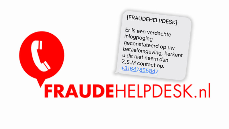 Naam van Fraudehelpdesk misbruikt in valse sms: ‘Wij sturen nooit sms’jes’